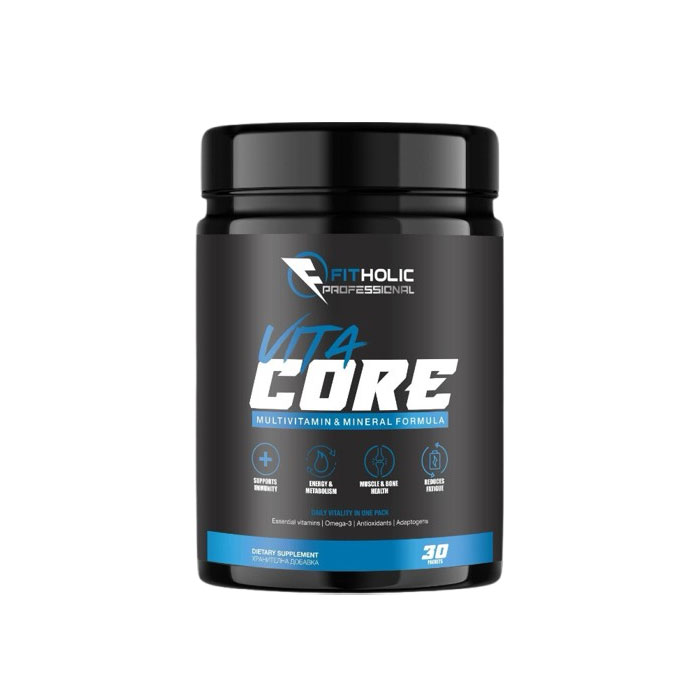 Fitholic Professional Vita Core Multivitamin and Mineral Formula 30 packs