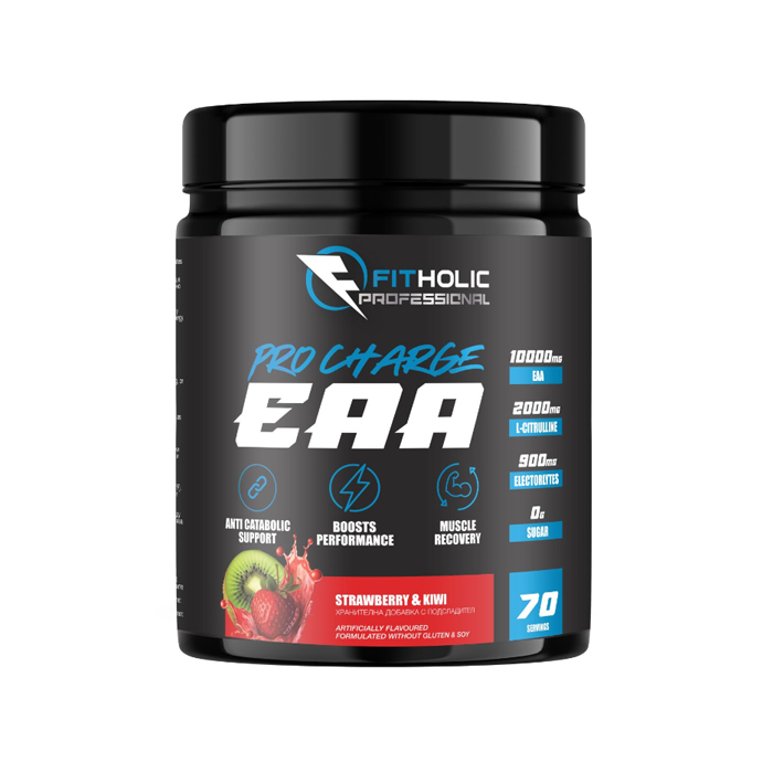 Fitholic Professional Pro Charge EAA Essential Amino Acids 1120 гр / 70 дози