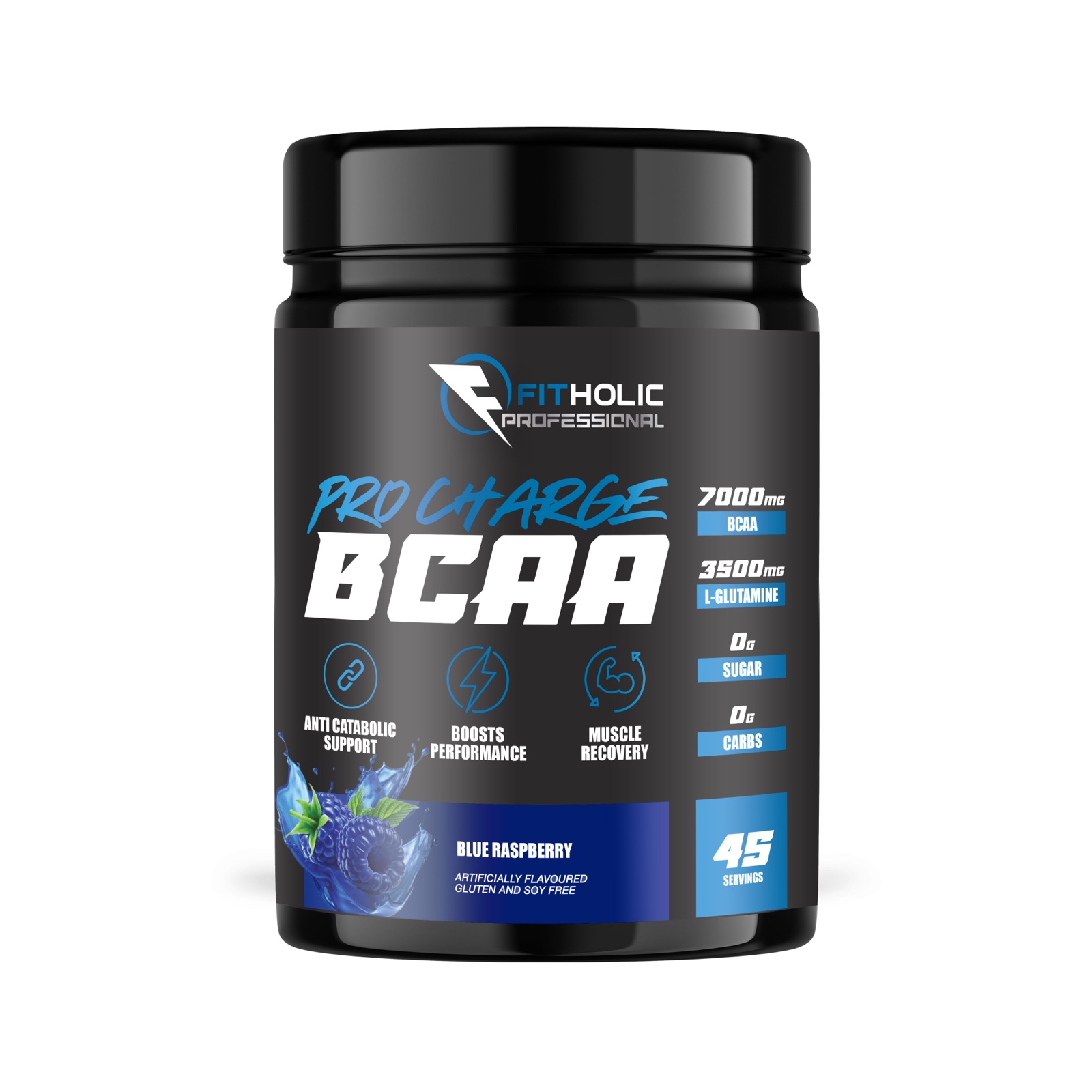 Fitholic Professional Pro Charge BCAA 720 гр / 45 дози