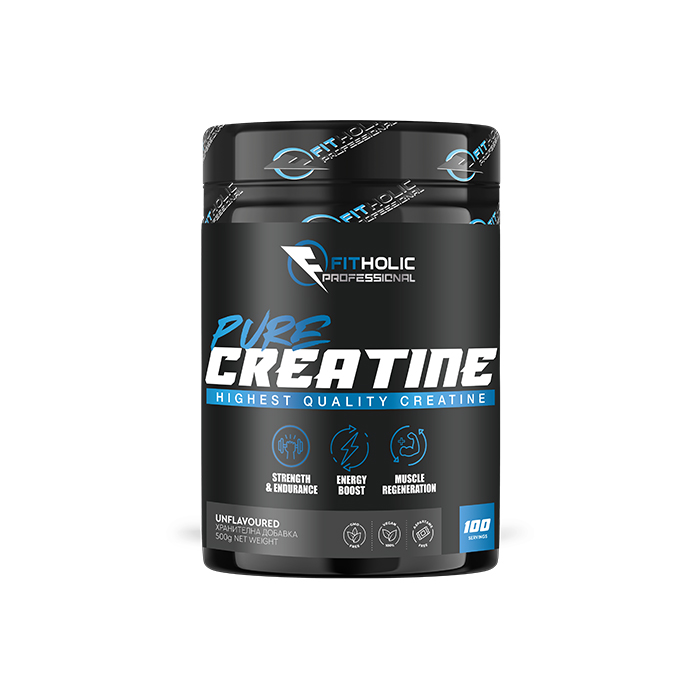 Fitholic Professional Pure Creatine 500 грама / 100 дози