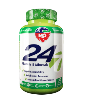 MLO 24/7 Vitamins & Minerals 90 таблетки / 45 дози